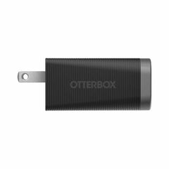 OtterBox Premium Pro Dual USB-C Wall Charger with Extra USB-A 72W (USB-C 30WX2 + USB-A 12W) Nightshade (Black)