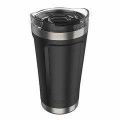 OtterBox Elevation Tumbler with Closed Lid 16 OZ Silver Panther (Black)