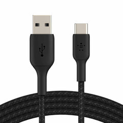 Belkin BoostCharge USB-C to USB-A 1M Cable Black