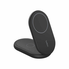 Belkin BoostCharge 2-in-1 Magnetic Foldable Wireless Charger with Qi2 15W Black