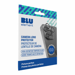 Blu Element Aluminum 1 by 1 Lens Protector Black for iPhone 16e