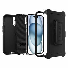 OtterBox Defender Protective Case Black for iPhone 15/14/13