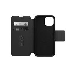 OtterBox Strada Folio MagSafe Case Shadow for iPhone 15