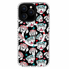 Blu Element Chromatic Print MagSafe Case Dog Pattern for iPhone 15 Pro
