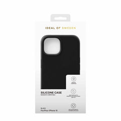 Ideal of Sweden Silicone Case MagSafe Black for iPhone 15/14/13