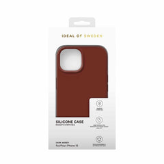 Ideal of Sweden Silicone Case MagSafe Dark Amber for iPhone 15/14/13