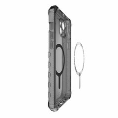 ITSKINS Supreme_R Clear MagSafe Case Graphite for iPhone 15