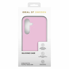 Ideal of Sweden Silicone Case Bubblegum Pink for Samsung Galaxy S24