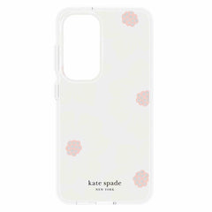 Kate Spade Protective Hardshell Case Hollyhock Cream for Samsung Galaxy S24