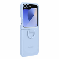 Samsung Silicone Case with Ring Blue for Samsung Galaxy Z Flip6