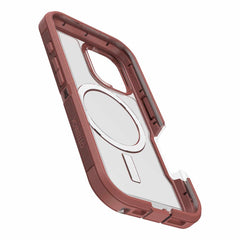 OtterBox Defender XT Clear Pro Case Brick Red Clear for iPhone 16