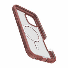 OtterBox Defender XT Clear Pro Case Brick Red Clear for iPhone 16 Plus