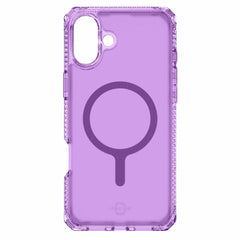 ITSKINS Hybrid_R Vapor MagSafe Case Light Purple for iPhone 16