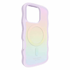 Kate Spade Wavy Case w/MagSafe Opal Iridescent for iPhone 16 Pro