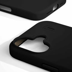 Ideal of Sweden Silicone Case MagSafe Black for iPhone 16