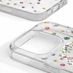 Ideal of Sweden Clear Case Mid MagSafe Petite Floral for iPhone 16 Pro