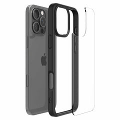 Spigen Crystal Hybrid Case Matte Black for iPhone 16 Pro Max