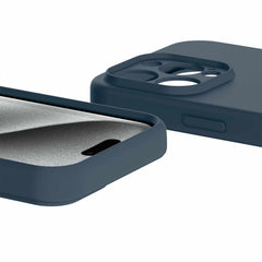 Avana Velvet MagSafe Case Navy for iPhone 16 Pro