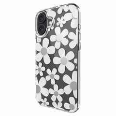 SwitchEasy Fleur 3D Case White for iPhone 16