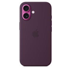 Apple Silicone Case with MagSafe Plum for iPhone 16