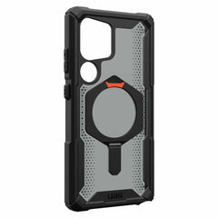 UAG Plasma XTE Rugged Kickstand Case w/Magnet Black/Orange for Samsung Galaxy S25 Ultra