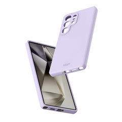 Avana Velvet Case Compatible w/MagSafe Lavender for Samsung Galaxy S25 Ultra