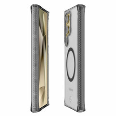 ITSKINS Hybrid_R Vapor Case Smoke w/Magnets for Samsung Galaxy S25 Ultra