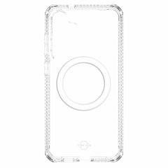 ITSKINS Hybrid_R Clear Case Compatible w/MagSafe for Samsung Galaxy S25+