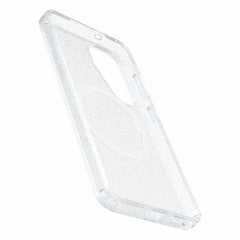 OtterBox Symmetry Clear Magnets Case Stardust with Blue Tint for Samsung Galaxy S25