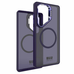 Blu Element Chromatic Kick Compatible w/MagSafe Case Deep Violet for Samsung Galaxy S25 Ultra