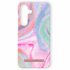 Ideal of Sweden Printed Case Compatible w/MagSafe Pastel Marble for Samsung Galaxy S25