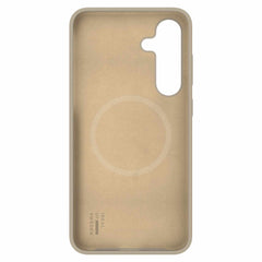 Ideal of Sweden Silicone Case Compatible w/MagSafe Beige for Samsung Galaxy S25/Galaxy S24