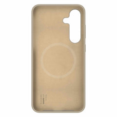 Ideal of Sweden Silicone Case Compatible w/MagSafe Beige for Samsung Galaxy S25+