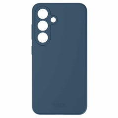 Avana Velvet Case Compatible w/MagSafe Navy Blue for Samsung Galaxy S25