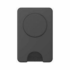 PopSockets PopWallet+ For MagSafe Round with Adapter Ring Black