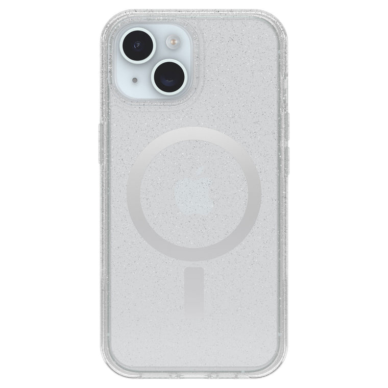 OtterBox Symmetry Clear MagSafe Protective Case Stardust for iPhone 15/14/13