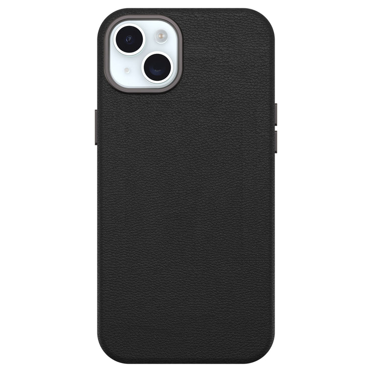 OtterBox Symmetry Cactus Leather Case Noir Ash for iPhone 15 Plus