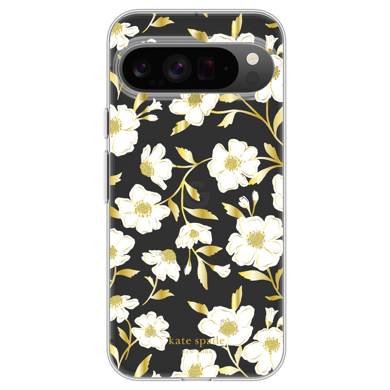 Kate Spade Protective Hardshell Case Sunshine Floral for Google Pixel 9 Pro XL