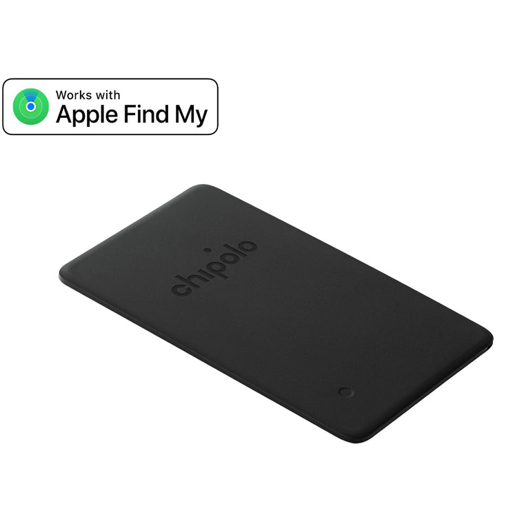 Chipolo Card Spot (Works with the Apple Find My Network) Almost Black