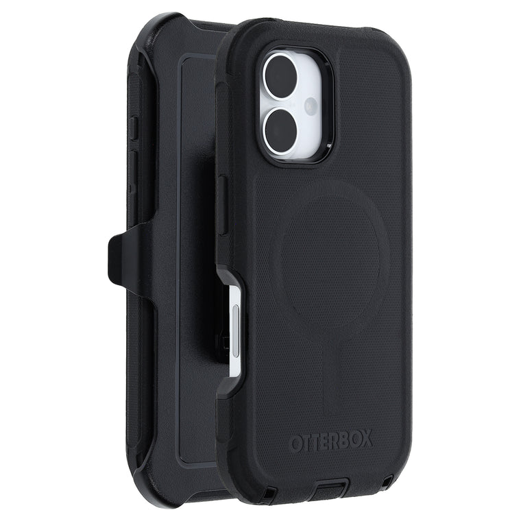 OtterBox Defender Pro MagSafe with Holster Black in Bulk for iPhone 16