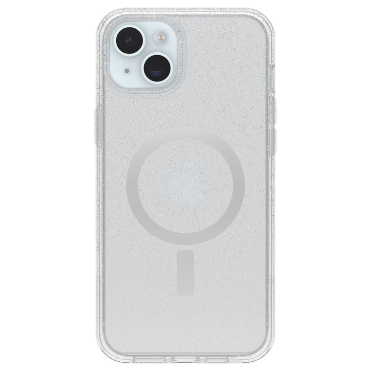 OtterBox Symmetry Clear MagSafe Protective Case Stardust for iPhone 15 Plus/14 Plus