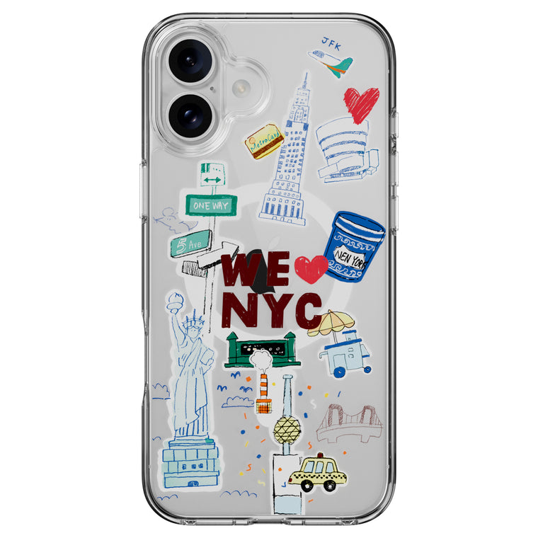 SwitchEasy Style MagSafe Case New York for iPhone 16 Plus