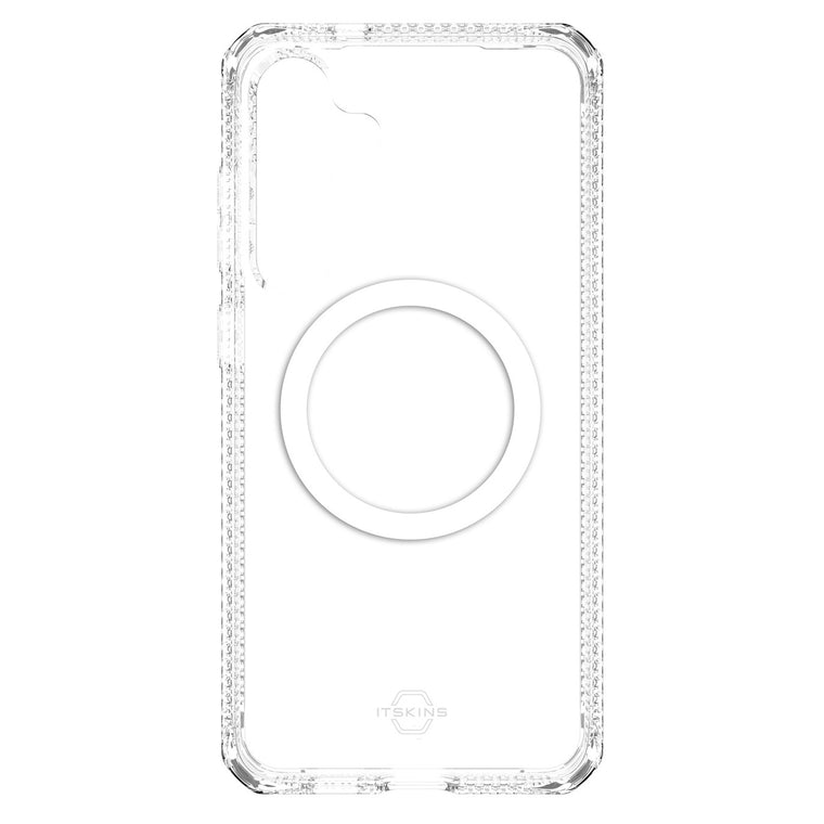 ITSKINS Hybrid_R Clear Case w/Magnets Transparent for Samsung Galaxy S24