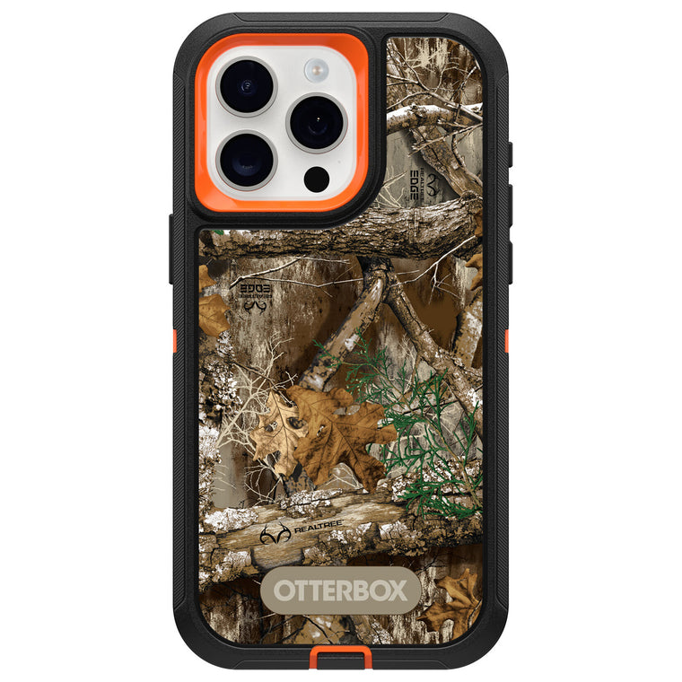 OtterBox Defender Realtree Edge Protective Case for iPhone 15 Pro Max