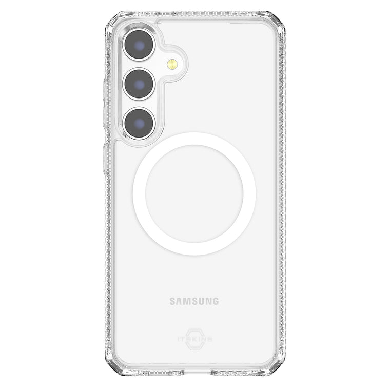 ITSKINS Hybrid_R Clear Case w/Magnets Transparent for Samsung Galaxy S25+