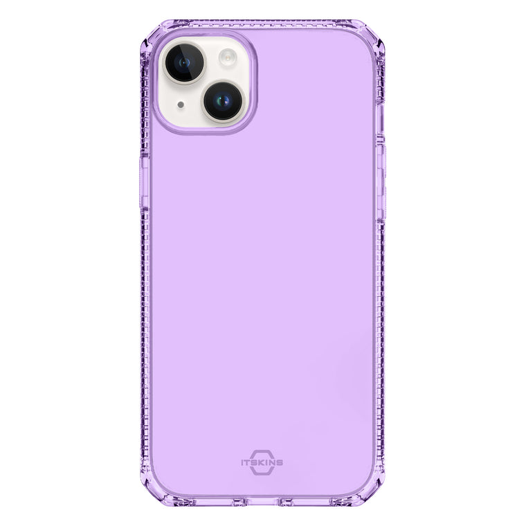 ITSKINS Spectrum_R Clear Case Light Purple for iPhone 15/14/13