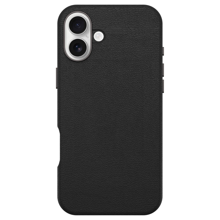 OtterBox Symmetry Cactus Leather Case Noir Ash for Fall iPhone 16 Plus