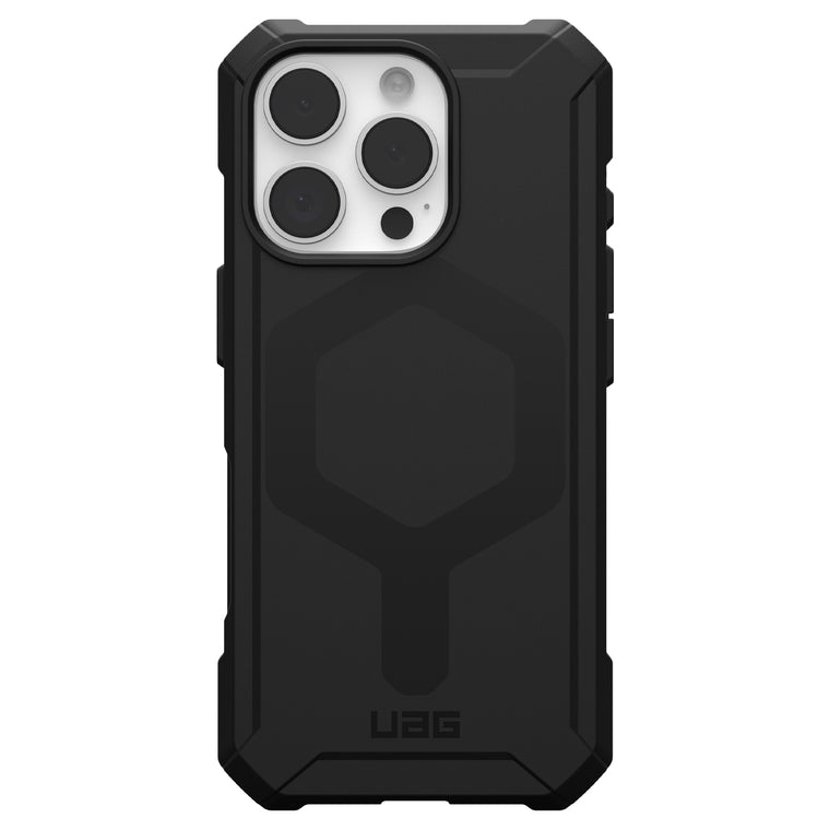 UAG Essential Armor MagSafe Rugged Case Black for iPhone 16 Pro