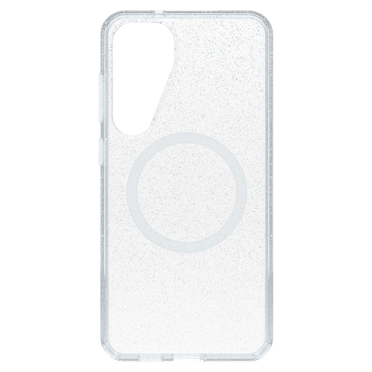 OtterBox Symmetry Clear Magnets Case Stardust with Blue Tint for Samsung Galaxy S25+