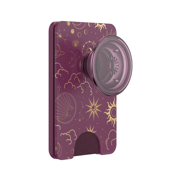 PopSockets PopWallet+ For MagSafe with Adapter Celestial Mauve